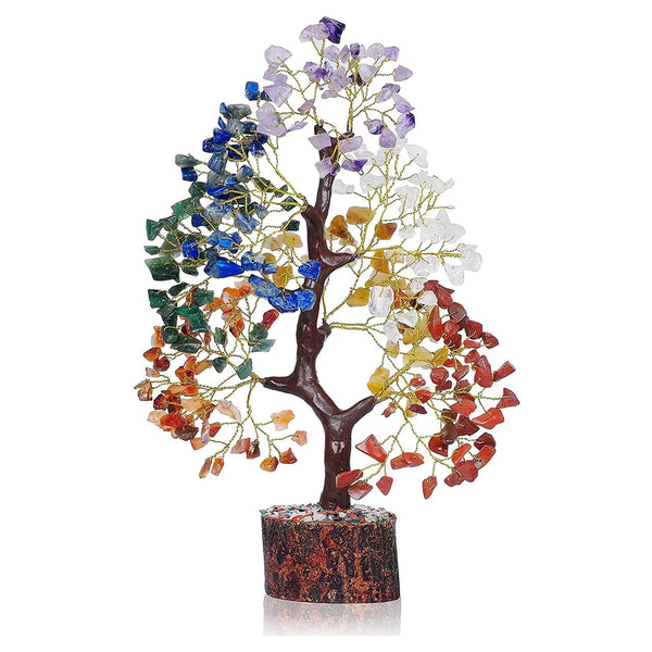 Bonsai Fortune Money Tree by 7 Chakra Crystals Healing Crystal Home