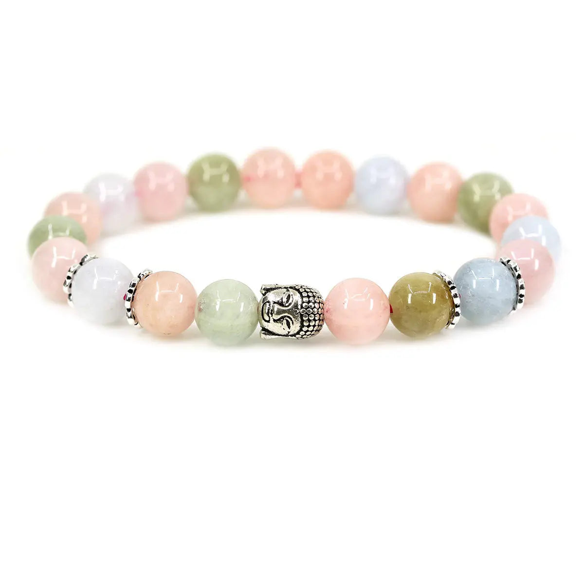 Feng Shui Buddha Crystal Bracelet - 16 Different Crystals Healing Crystal Home