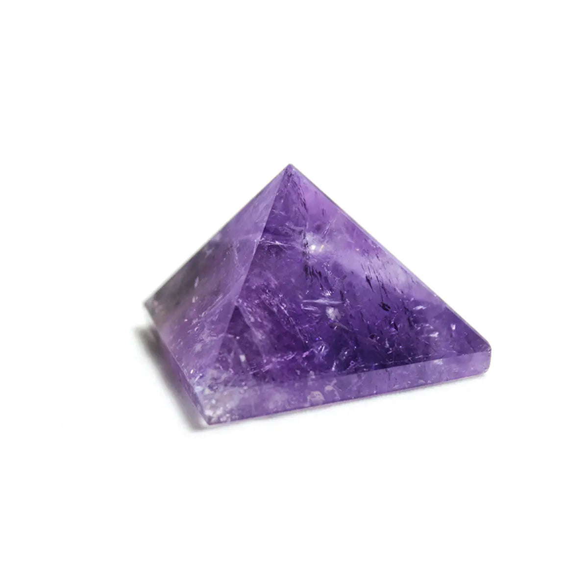Natural Crystal Amethyst Pyramid Healing Crystal Home