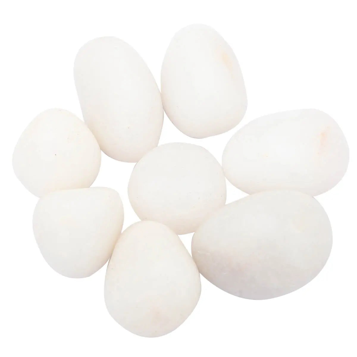 White Agate -  Chakra Crystals Healing Stones Healing Crystal Home